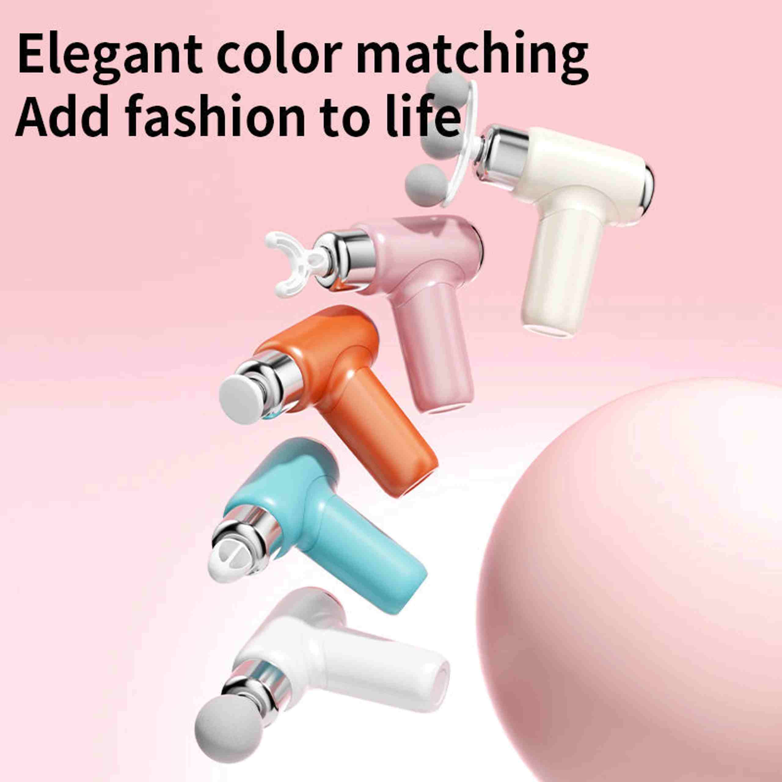 Multi Head Body Massager Gun - Ali Trade