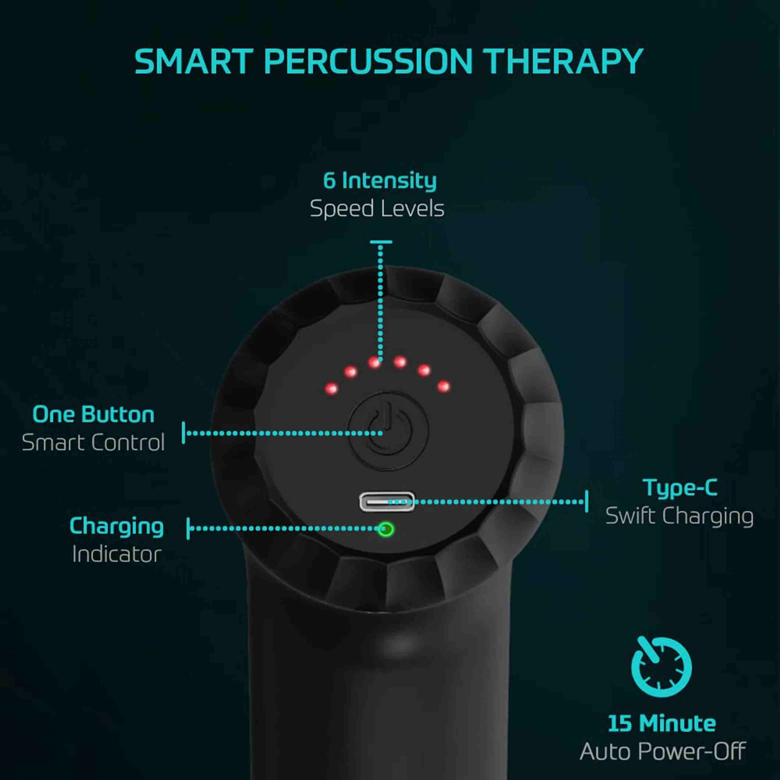 Single Head Body Massager Gun - Ali Trade
