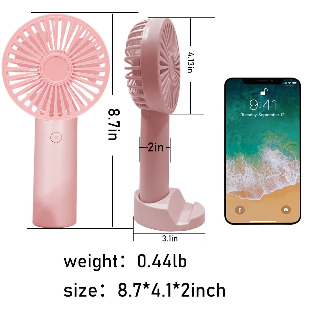 Travelling Mini Hand Fan - Ali Trade
